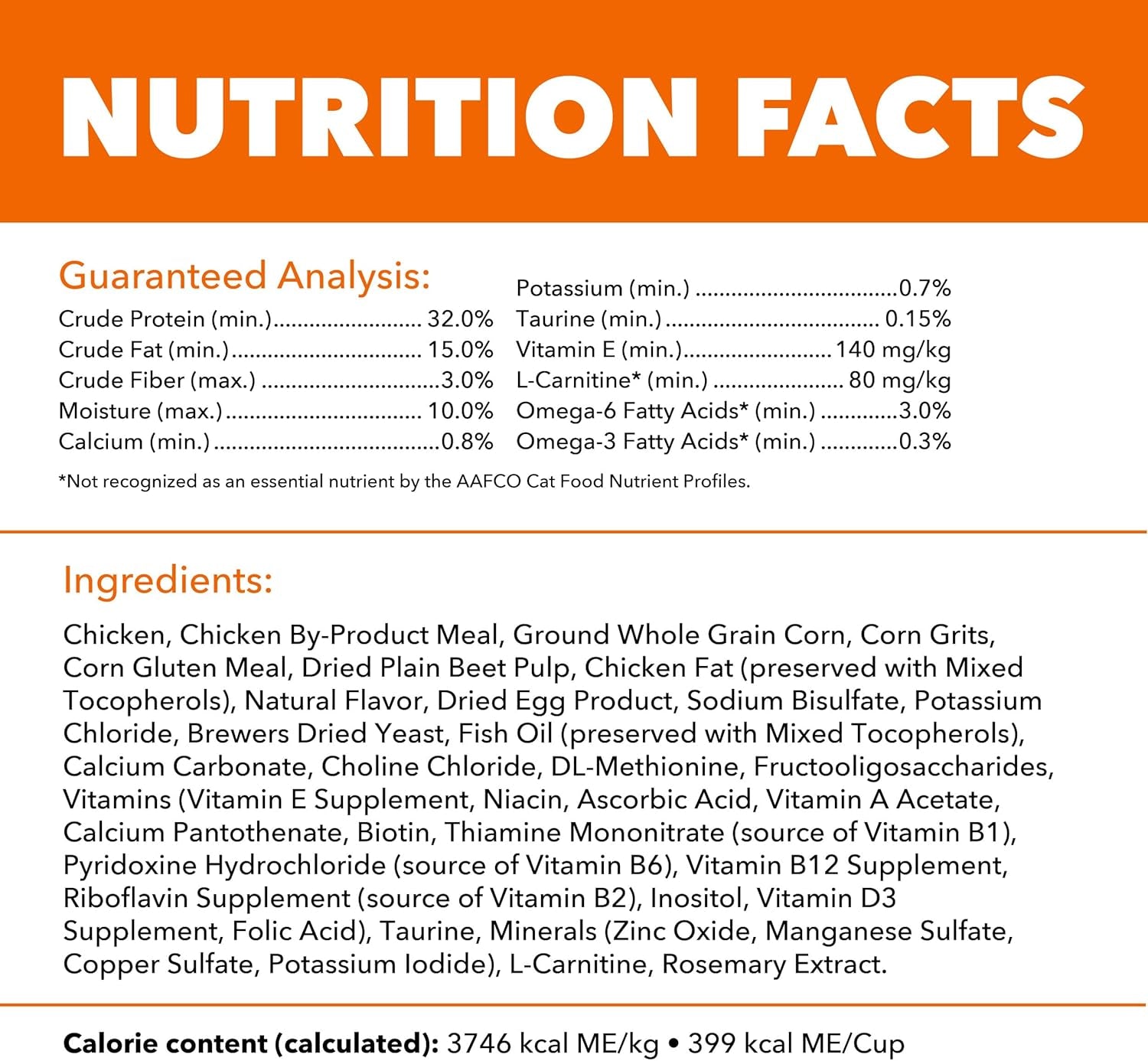 Proactive Health Healthy Adult Dry Cat Food, Chicken, 22 Lb | Veterinarian-Recommended, Real Chicken #1 Ingredient, Chicken & Egg Protein, Wholesome Grains for Energy, Supports Muscles
