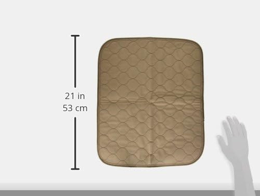Reusable Dog Pee Pads, Washable Waterproof Puppy Training Pad 17X20 | Washable Waterproof Pee Pads for Dogs & Puppies. Super Absorbent, Leak-Proof, Reusable 100+ Washes with Rounded Corners.